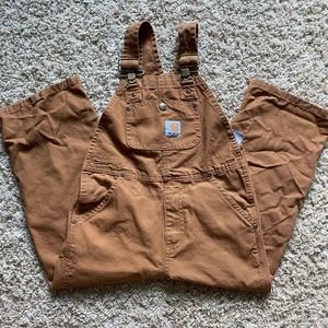BRAND NEW CARHARTT BIBS BOYS SIZE 5